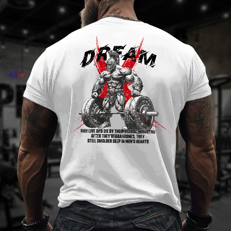 Gym 100% Cotton DREAM Print T-shirt - image 6