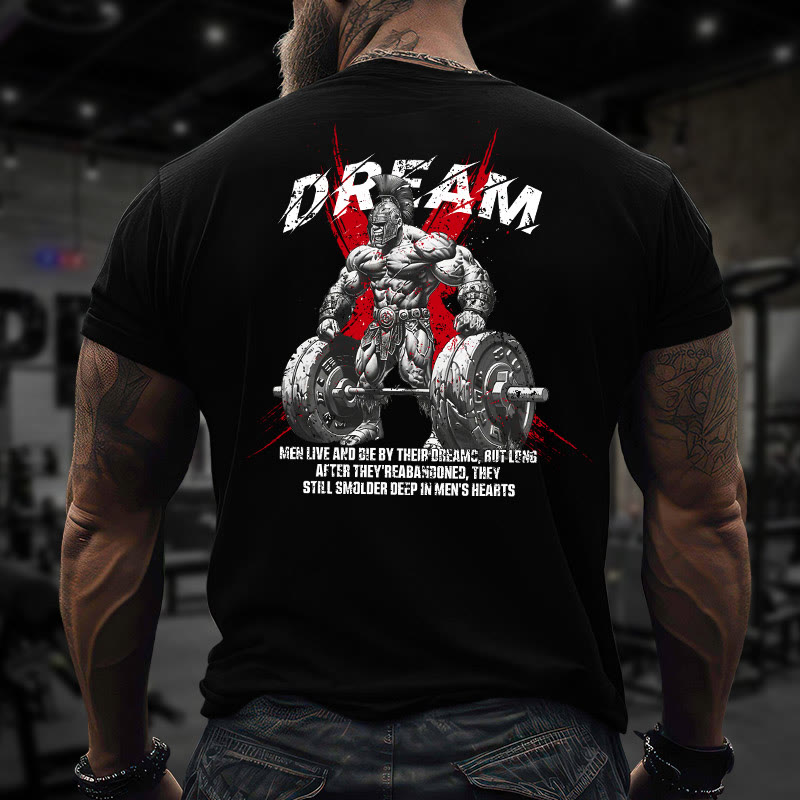 Gym 100% Cotton DREAM Print T-shirt - image 3