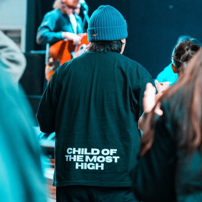 Unisex 100% Cotton Child Of The Most High Print T-shirt