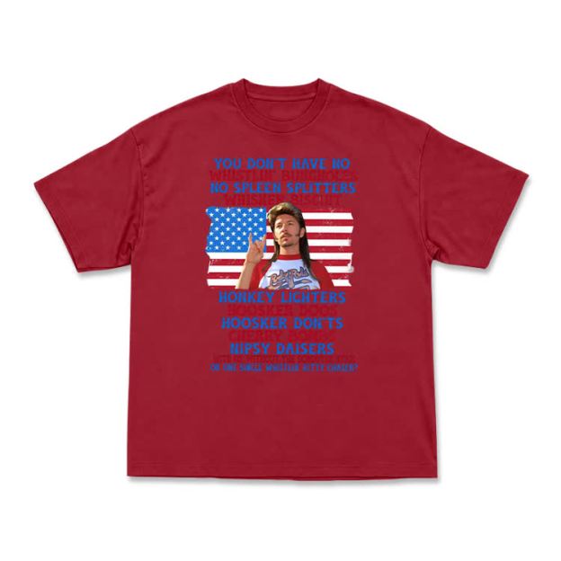 Vintage Patriotic Graphic T-Shirt - Red - US16-18(2XL) - image 4