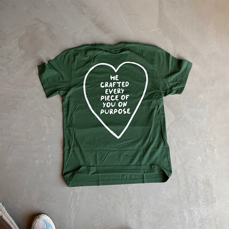 Unisex 100% Cotton Christian Mental Health Print T-shirt