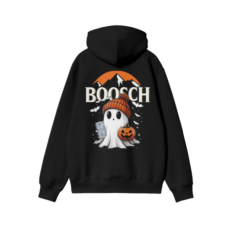 Unisex 100% Cotton Boosch Light Halloween Print Hoodie - image 1