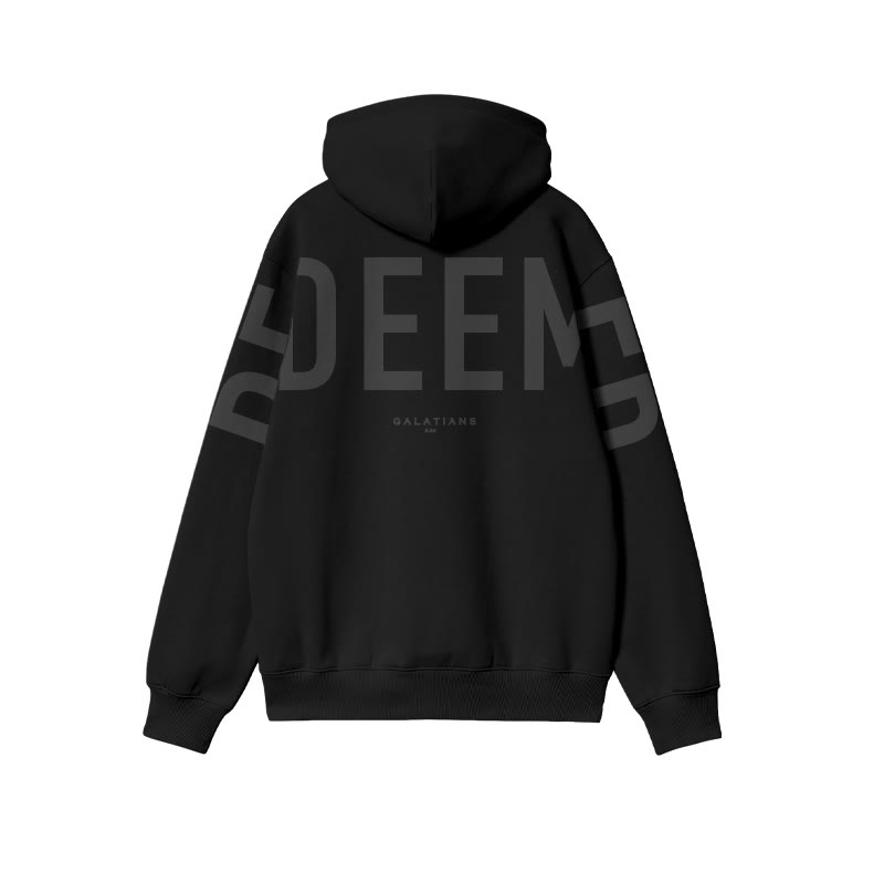 Unisex Redeemed Galatians 2:20 Print Hoodie - image 2