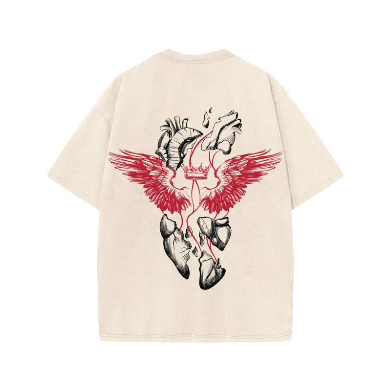 Unisex God Loves The World John 3:16 Print Acid Washed T-shirt - image 1