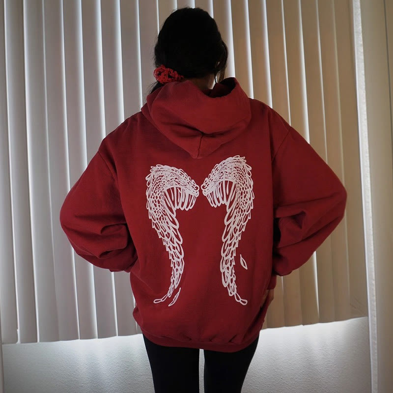 Unisex One Day I Am Gonna Grow Wings Print Hoodie - image 2