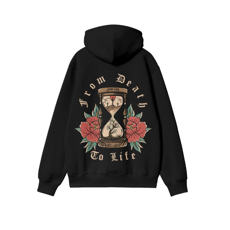 Unisex From Death Go Life John 5:24 Print Hoodie - image 1