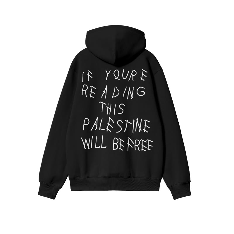 Unisex If You're Reading Will Be Free Print Hoodie - image 1