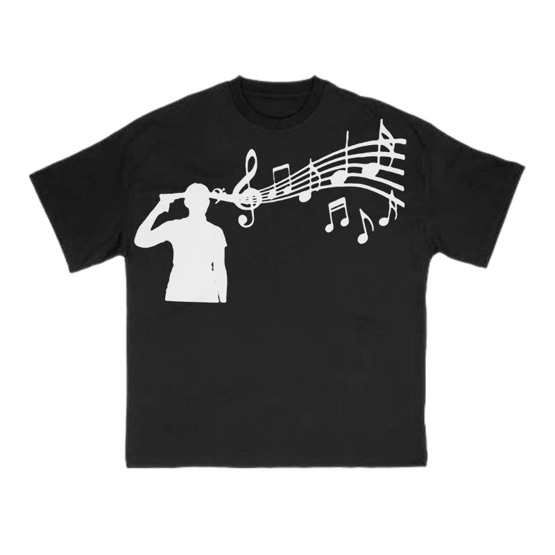 Unisex Death Metal Print T-shirt - Black - US16-18(2XL) - image 2