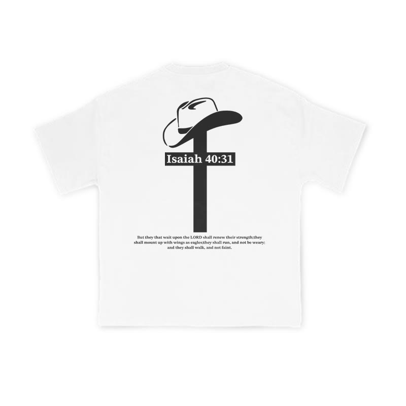 Unisex Street Of God Print T-shirt - image 1