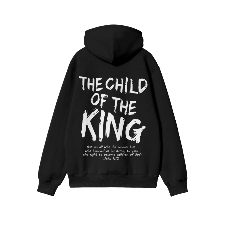 Unisex The Child Of The King John 1:12 Print Hoodie - image 1