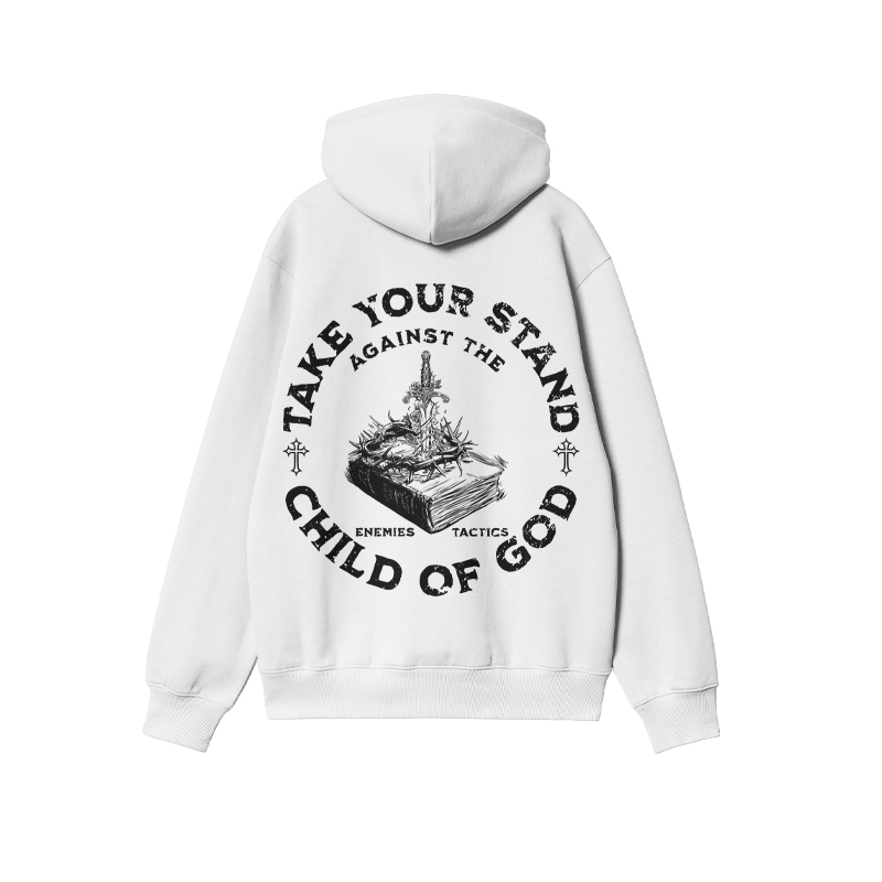 Unisex Take Your Stand Child Of God Print Hoodie - image 1