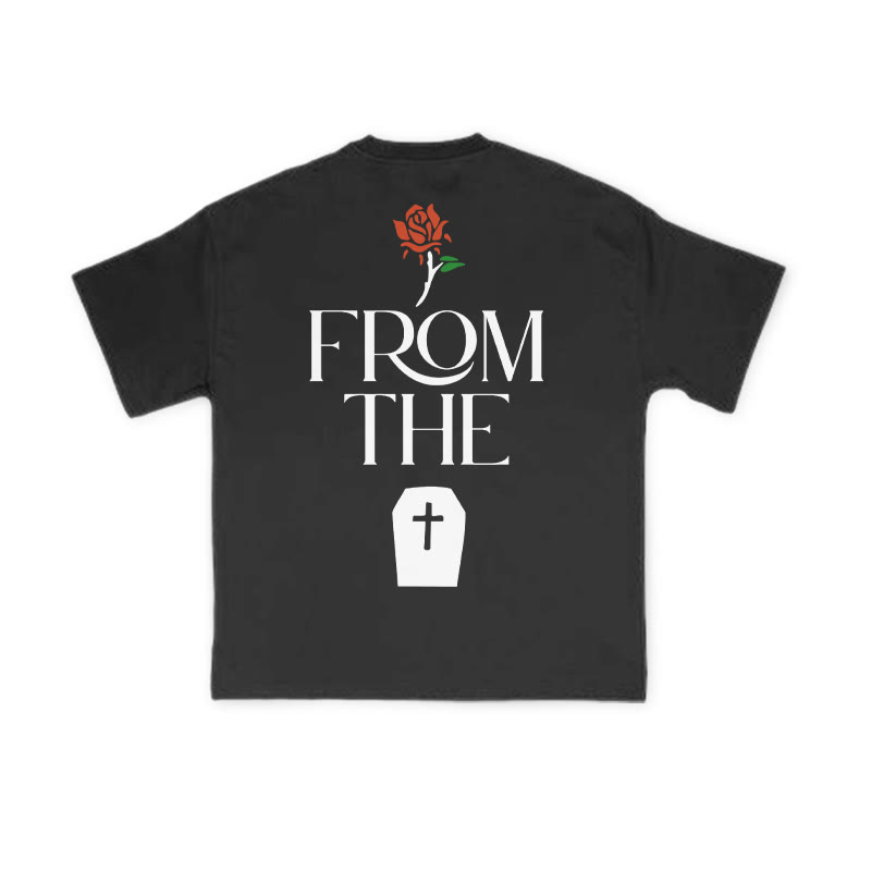 Unisex From The Cross Print T-shirt - image 1