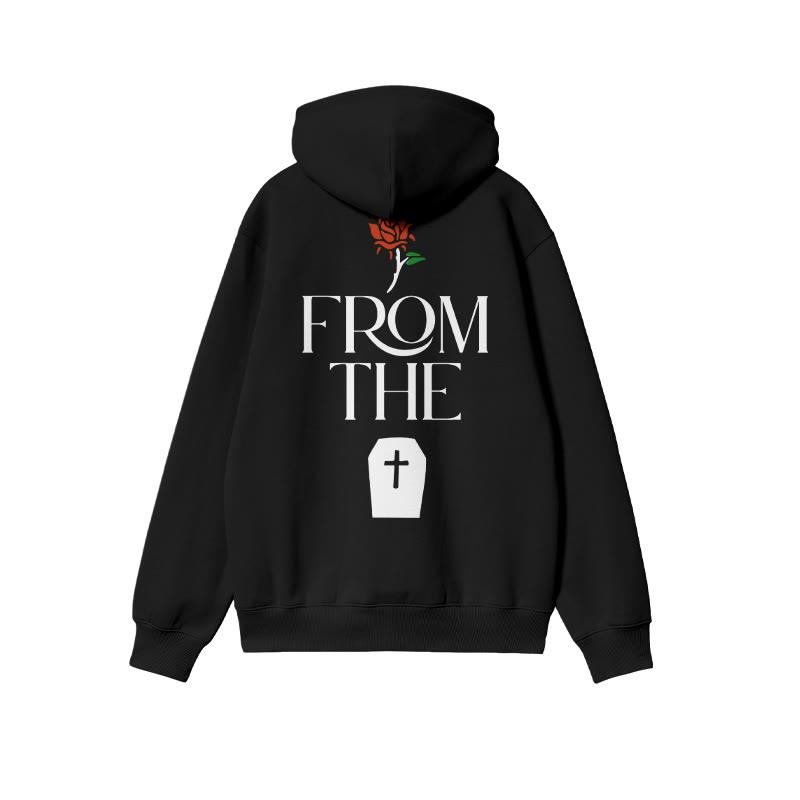 Unisex From The Cross Print Hoodie - image 1