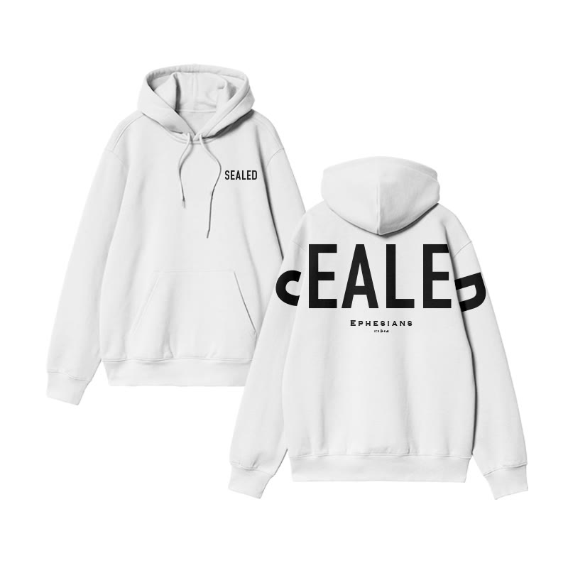 Sealed Ephesians 1:13-14 Print Hoodie - image 4