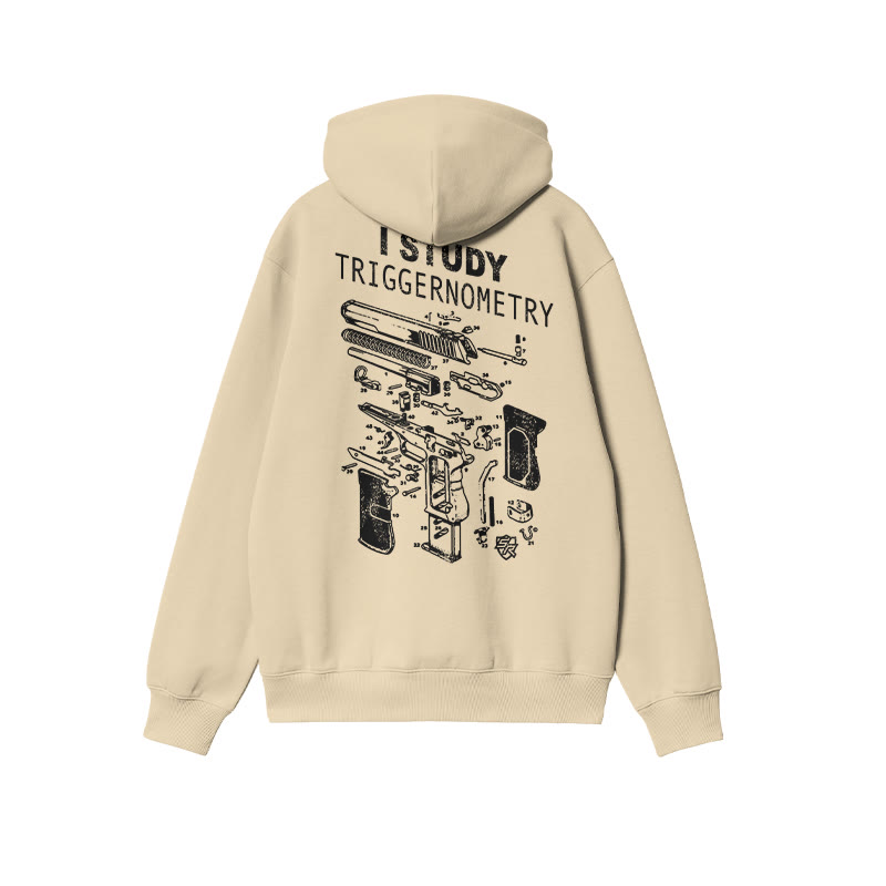 I Study Triggernometry Blueprint Print Hoodie - Apricot - US16-18(2XL) - image 4