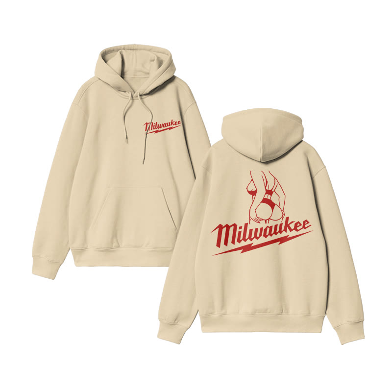 Milwaukee Print Hoodie - Apricot - US16-18(2XL) - image 2