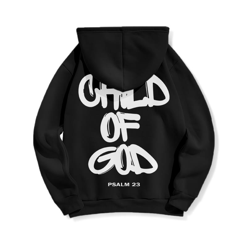 Child Of God Print Half Zip Hoodie - image 2