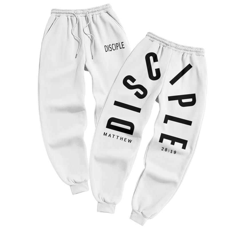 Disciple Matthew 28:19 Print Pants - White - US16-18(2XL) - image 3