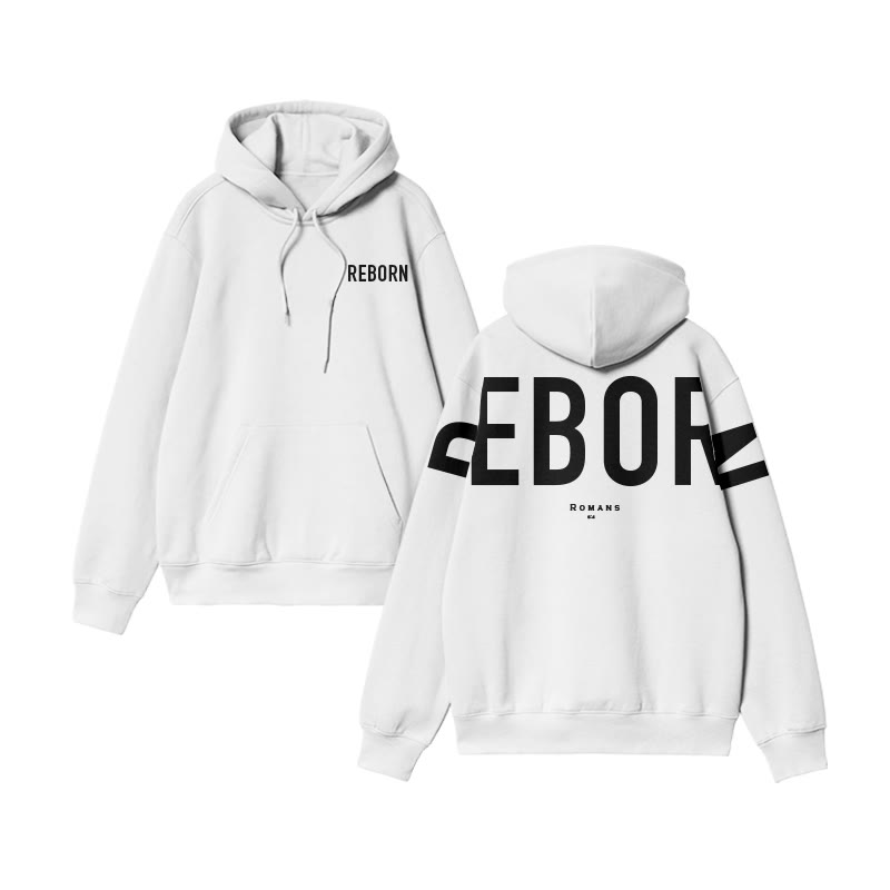 Reborn Romans 6:4 Print Hoodie - image 3