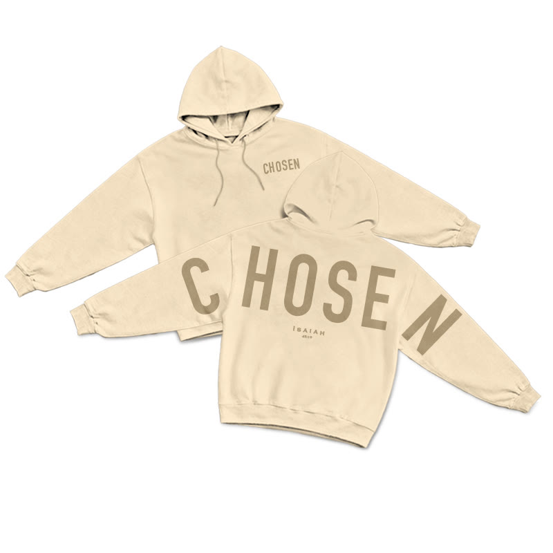 Chosen Isaiah 43:10 Print Hoodie - Apricot - US16-18(2XL) - image 2