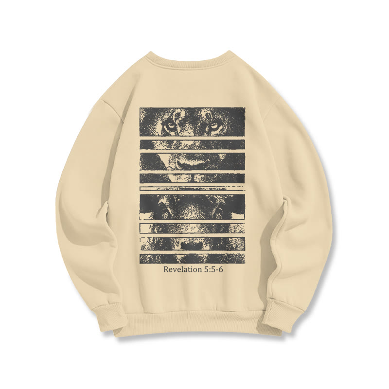 Revelation 5:5-6 Print Sweatshirt - image 1