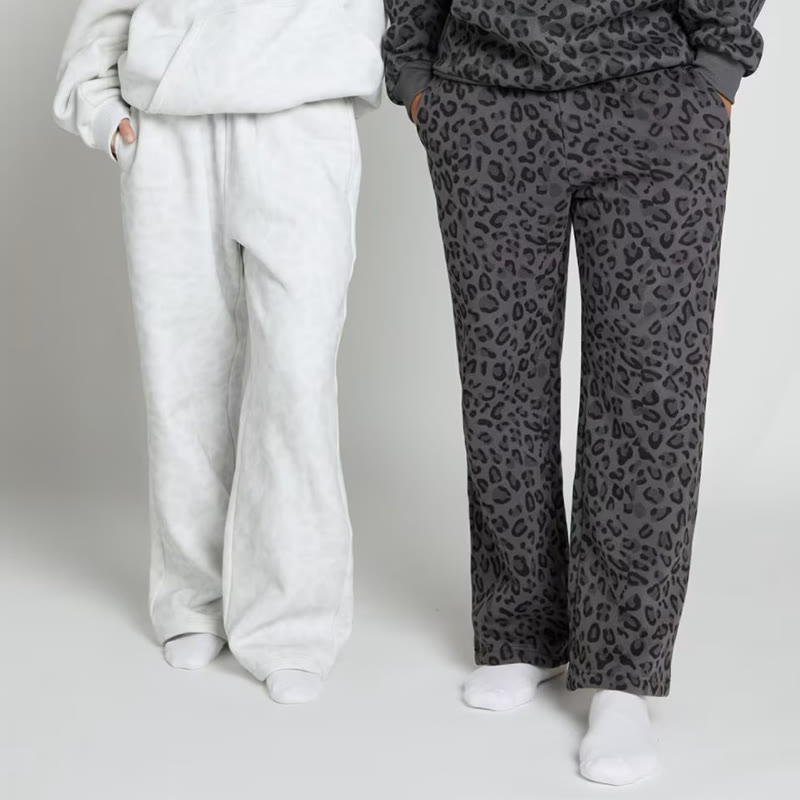 Leopard Design Print Causal Pants - image 2