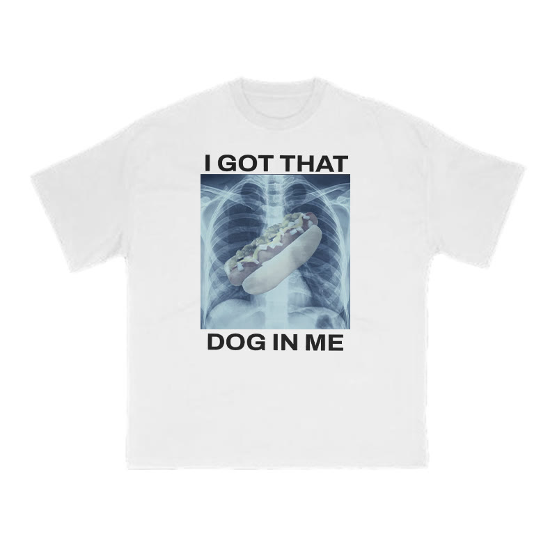 I Got That Dog In Me Print T-shirt - White - US16-18(2XL) - image 2