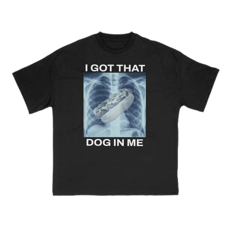 I Got That Dog In Me Print T-shirt - Black - US16-18(2XL) - image 1