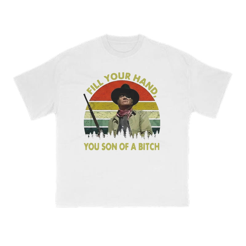 Fill Your Hand Print Classic Lines T-shirt - White - US16-18(2XL) - image 2