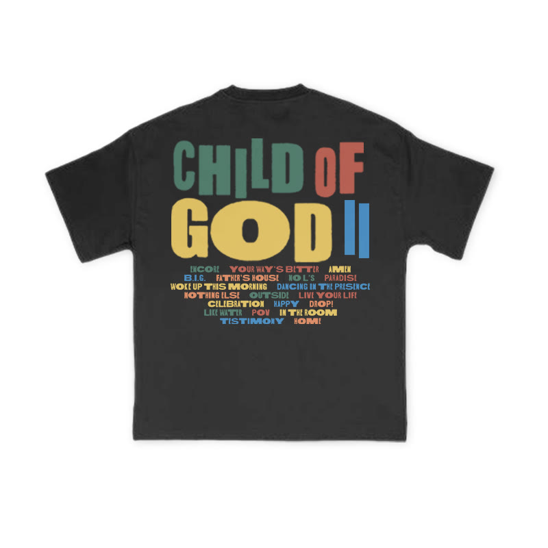 Child Of God Colorful Print T-shirt - image 1