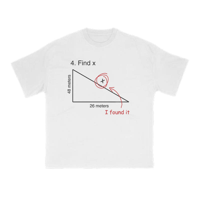 Find X Print T-shirt - White - US16-18(2XL) - image 1