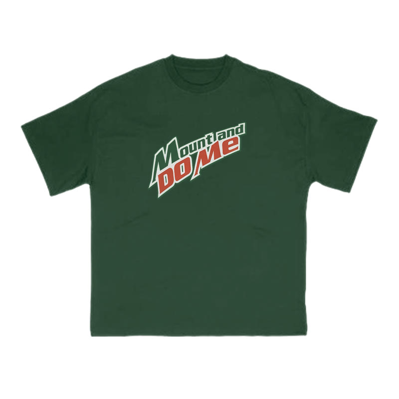 Mount And Do Me Print T-shirt - Green - US16-18(2XL) - image 1