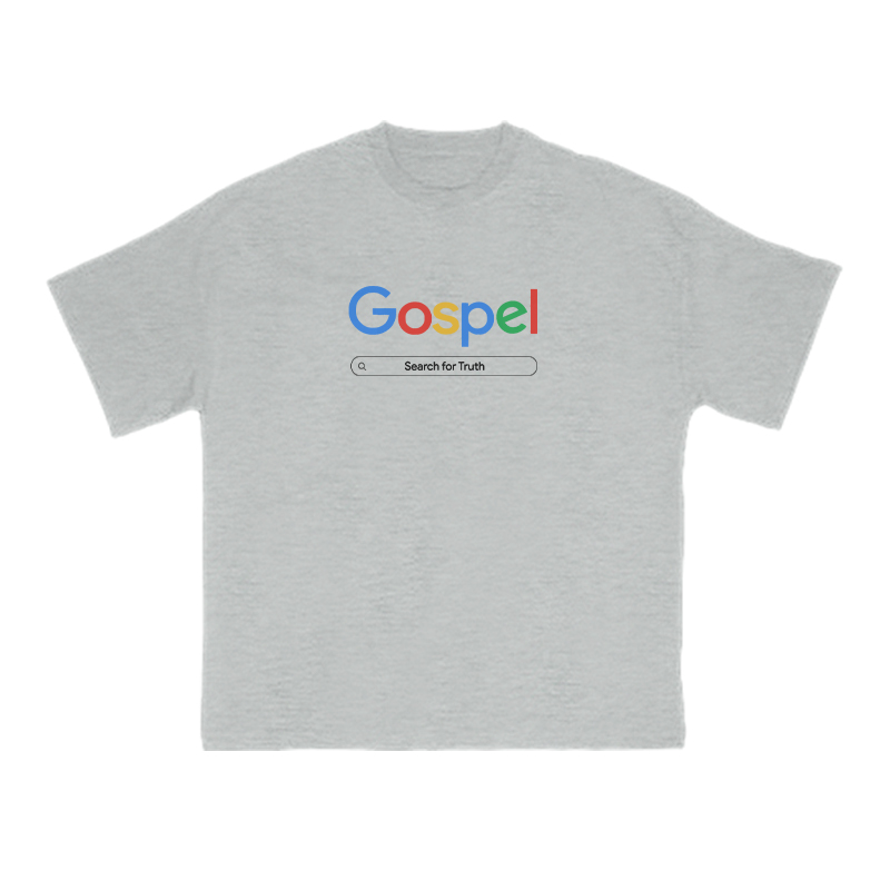 Gospel Rainbow Print T-shirt - Grey - US16-18(2XL) - image 3