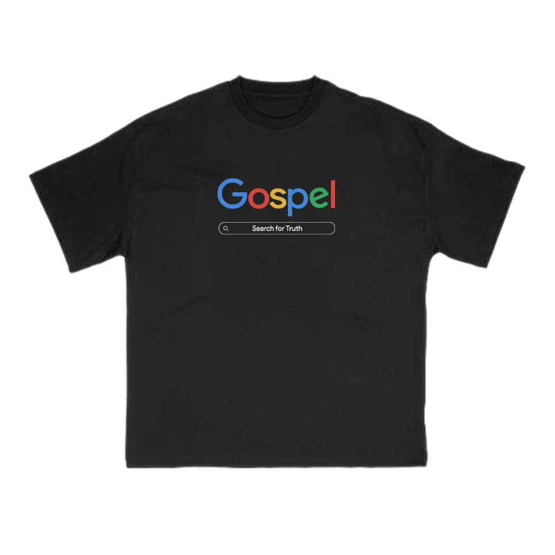 Gospel Rainbow Print T-shirt - Black - US16-18(2XL) - image 2