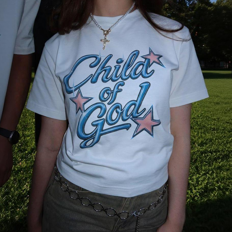 Child Of God Star Print T-shirt - image 1