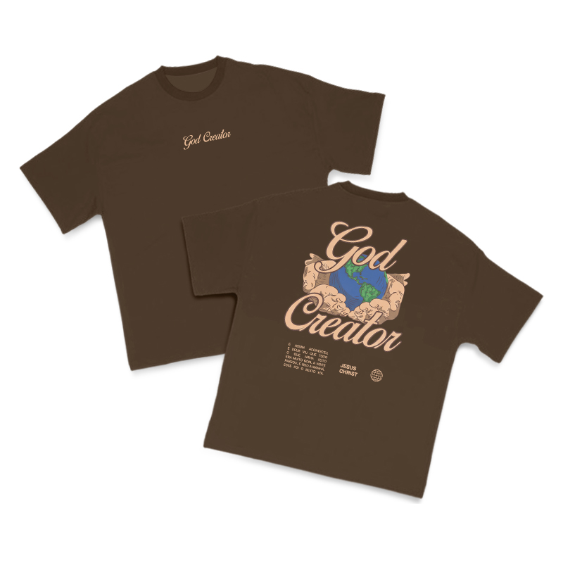 God Creator Print T-shirt - image 1