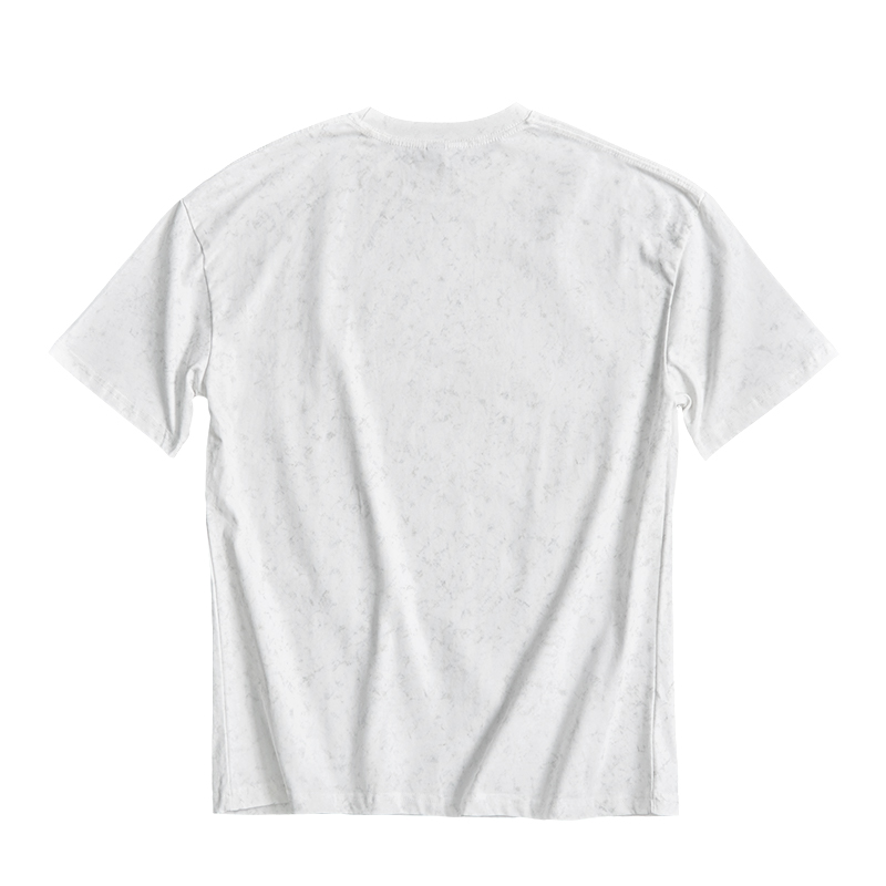 Solid Color Tie-dye T-shirt - image 6