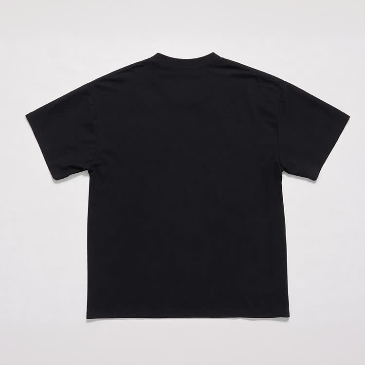 Letter Star and Lightning Embroidered T-Shirt - image 4