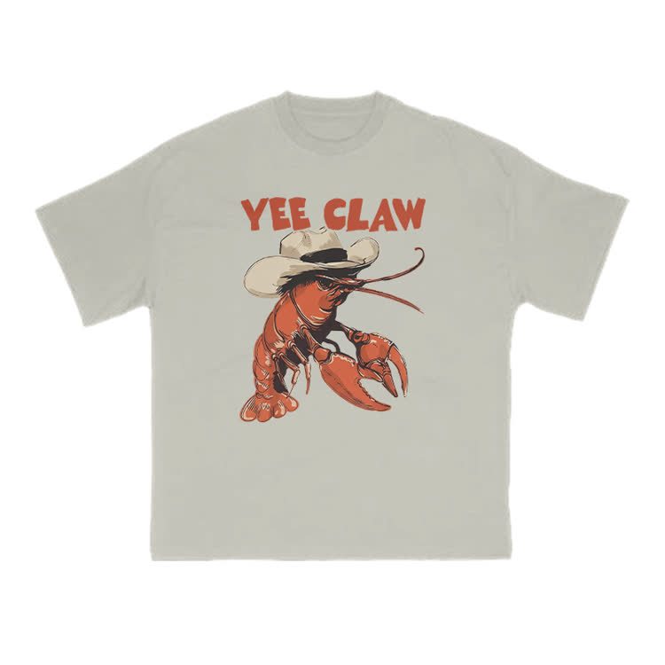 Yee Claw Print T-shirt - Warm Grey - US16-18(2XL) - image 5