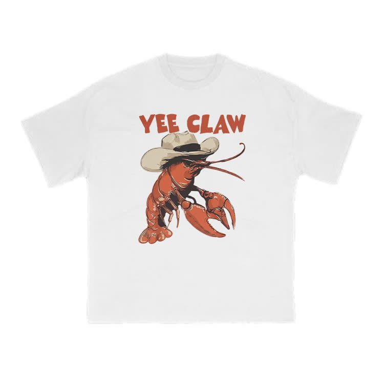 Yee Claw Print T-shirt - White - US16-18(2XL) - image 3