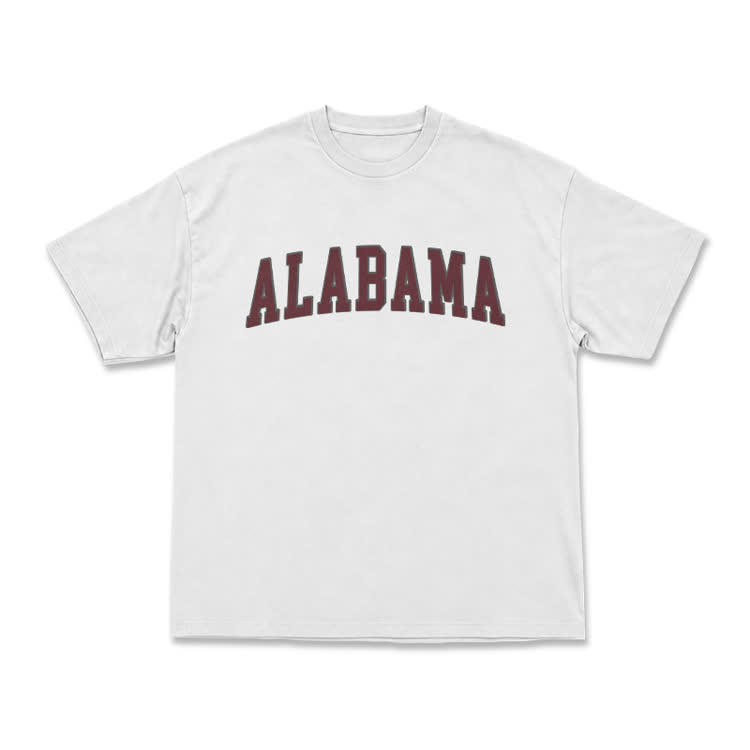 Alabama Graphic Casual T-Shirt - White - US16-18(2XL) - image 2