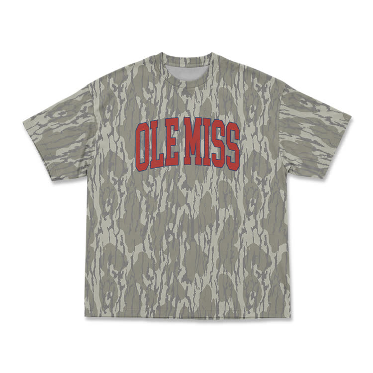 Classic OLE MISS Camo T-Shirt - Khaki - 8XL - image 1