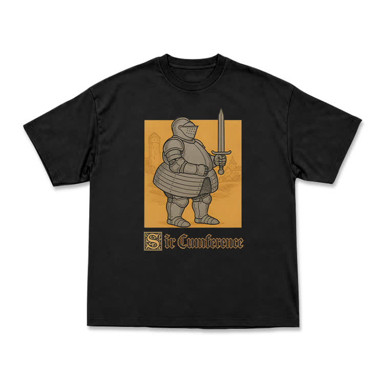Sir Cumference Vintage Knight Graphic T-Shirt - Black - US16-18(2XL) - image 2