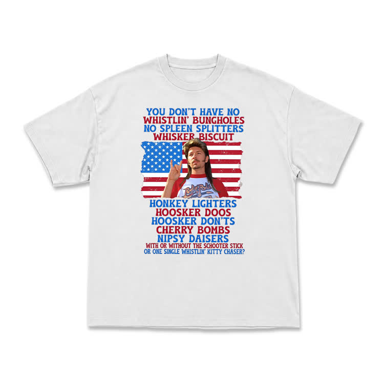 Vintage Patriotic Graphic T-Shirt - White - US16-18(2XL) - image 2