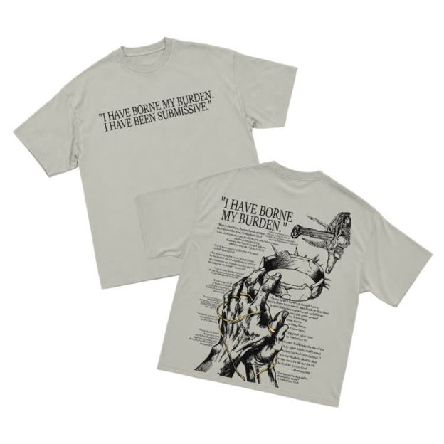 Monochrome Street Graphic Front Slogan Back Print Relaxed Fit T Shirt - Warm Grey - US16-18(2XL) - image 3