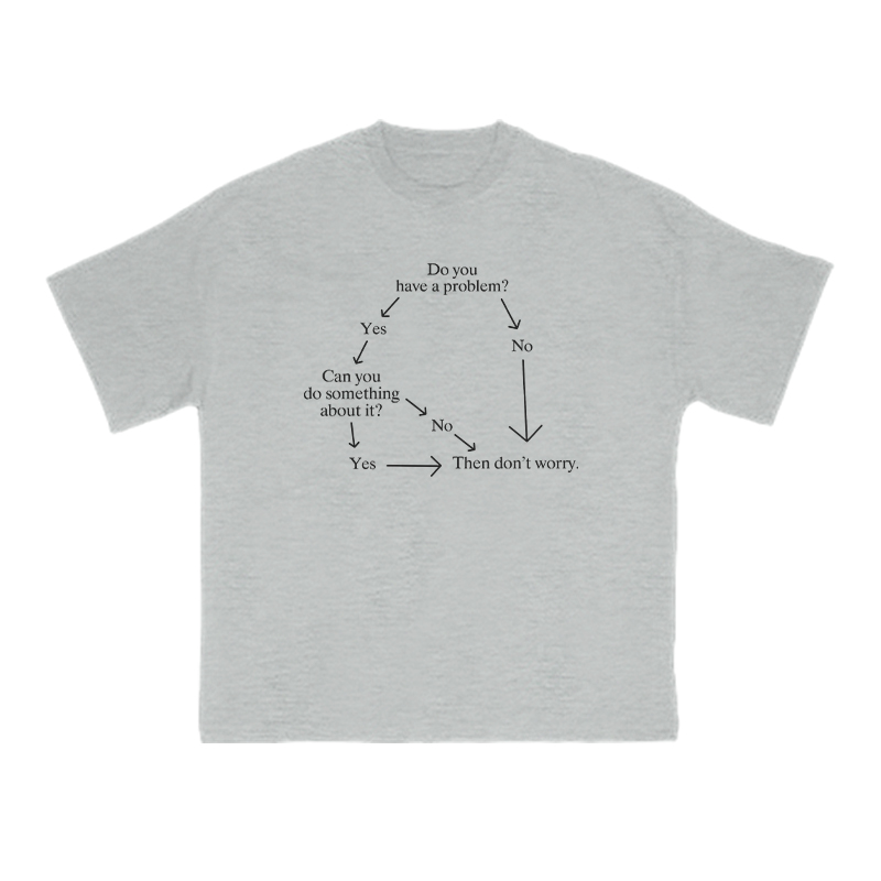 Do You Have A Problem Print T-shirt - Grey - US16-18(2XL) - image 3