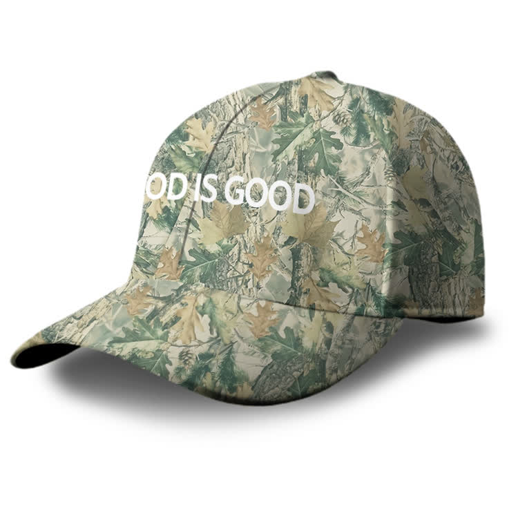 God Is Good Camo Printed Cap - image 6
