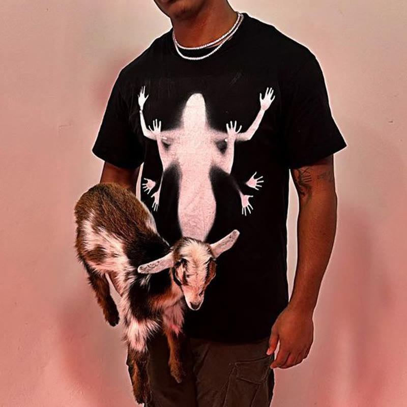 Captive Spirit Print T-shirt