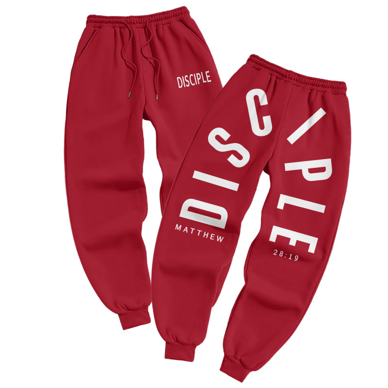 Disciple Matthew 28:19 Print Pants - Red - US16-18(2XL) - image 8