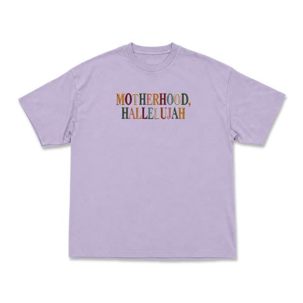 Vintage MOTHERHOOD.HALLELUJAH Graphic T-Shirt - Purple - US16-18(2XL) - image 9